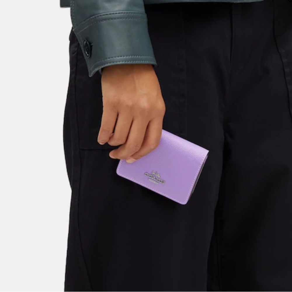 Coach Mini Wallet On A Chain With Signature Canvas Interior - Picture 8 of 8